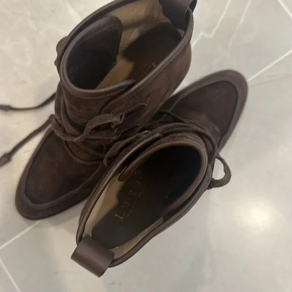 Ralph Lauren suede leather booties - Picture 5 of 5